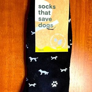 *NEW!* Best Friends Animal Sanctuary dog print socks